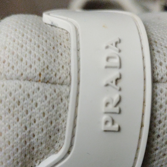 Prada "Cloudburst" Rubber/Mesh Trim Sneakers - Picture 6 of 16